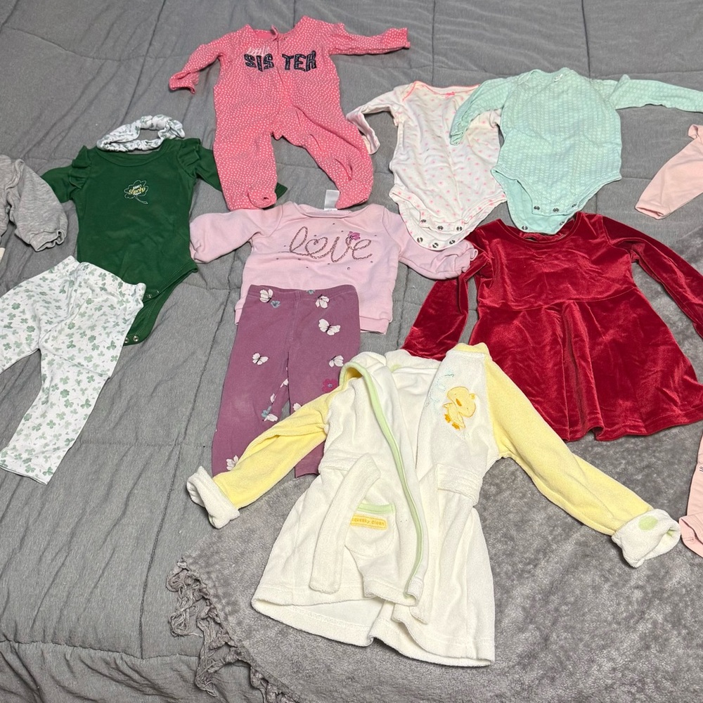 H&M Green and Red Pajama Sets Other